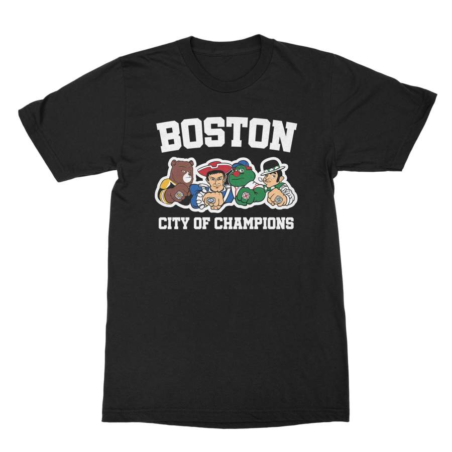 Boston Sports T Shirt City of Champions Boston Tshirt