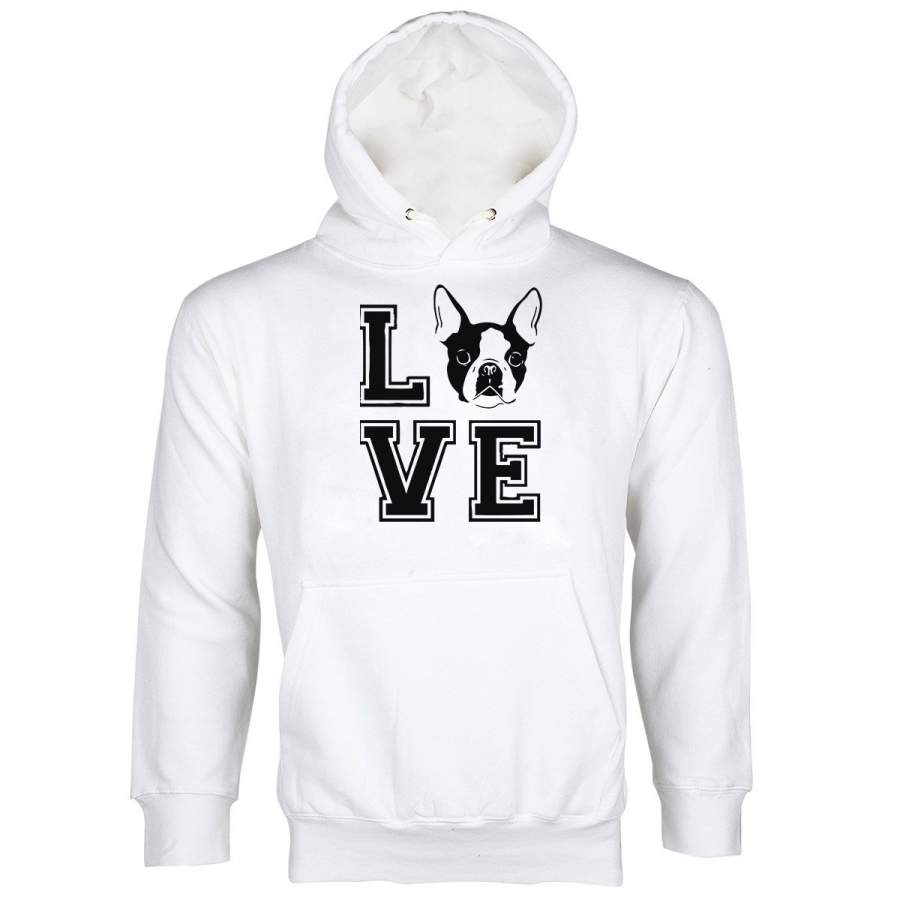 Boston Terrier Hoodie I Love My Boston Terrier Owner Gifts