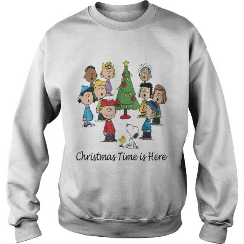 Christmas time is here Snoopy and his Friends shirt, hoodie, tank top – tml