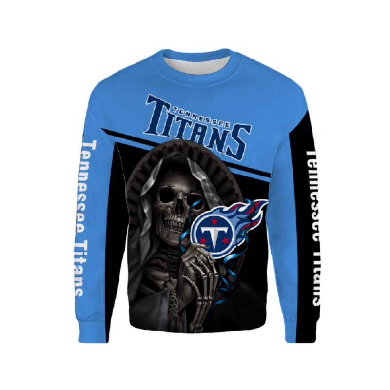 Death skull hold tennessee titans full over print shirt – maria