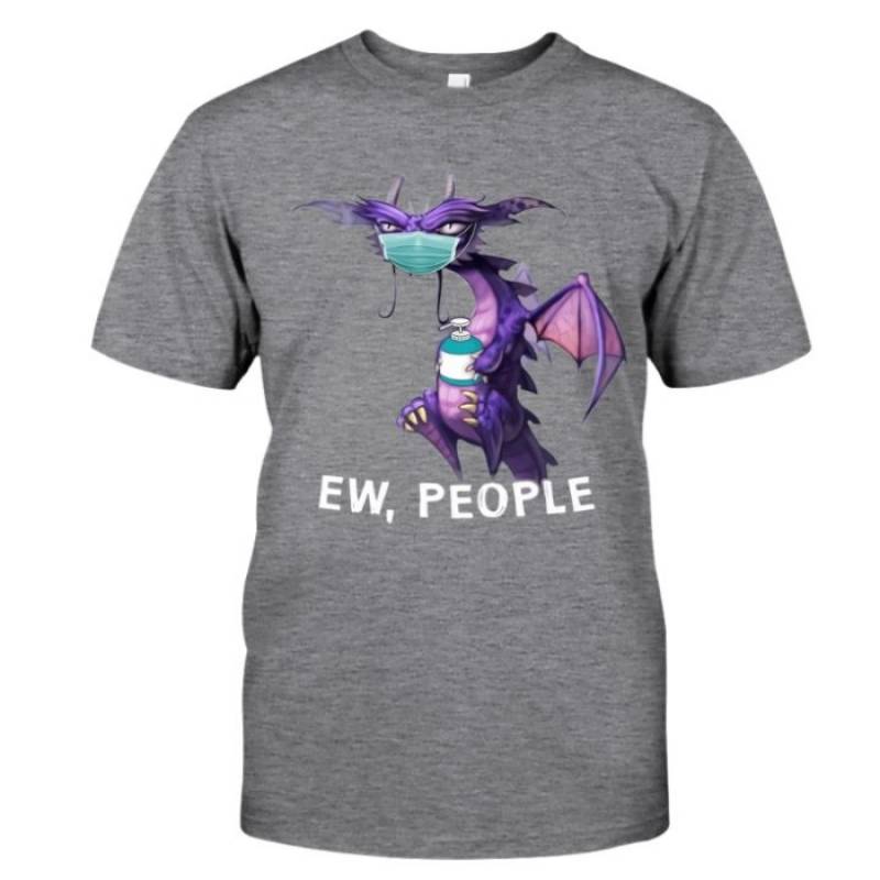 Dragon Soap Mask Sanitize Ew People shirt -Blink