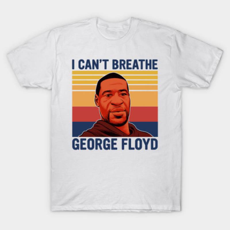 Black Lives Matter George Floyd I Can’t Breath shirt -Blink