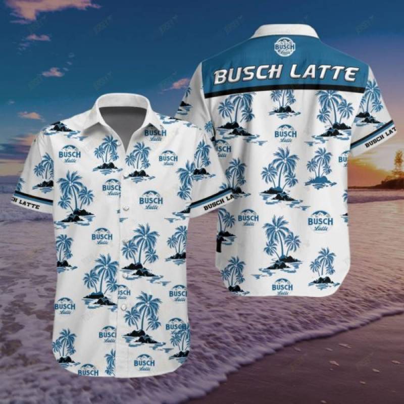 Busch Latte Hawaiian 3D Shirt – TAGOTEE