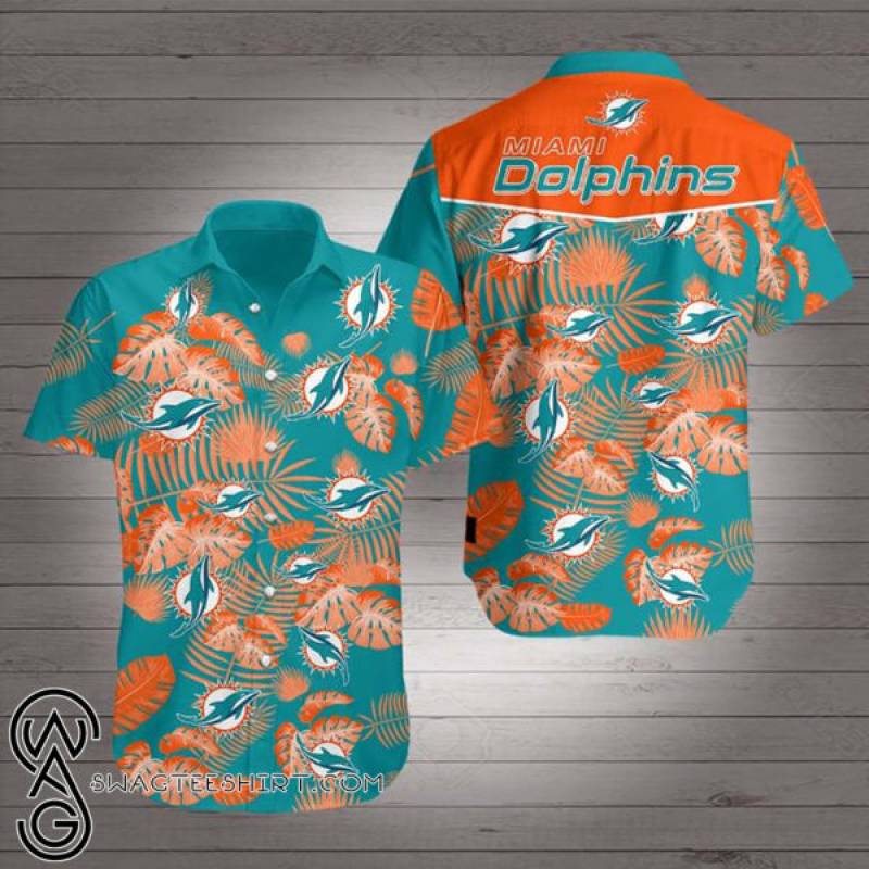 National football league miami dolphins hawaiian shirt – Maria