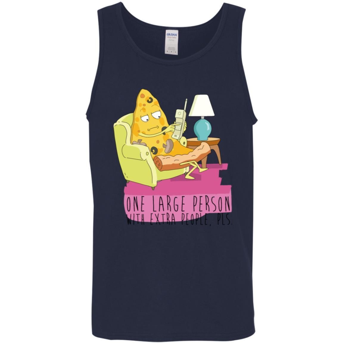 Rick And Morty Large Person With Extra People Men Tank Top