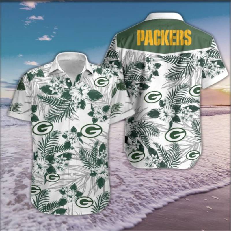 Green Bay Packer Hawaiian Shirt – BBS