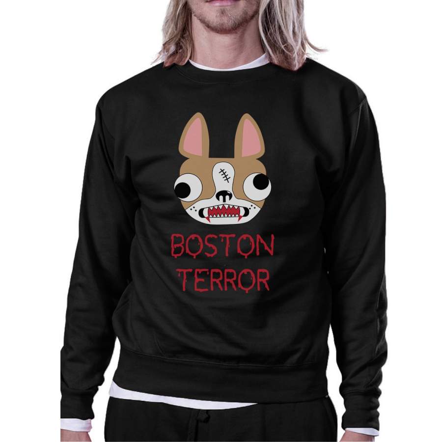 Boston Terror Terrier Black SweatShirt