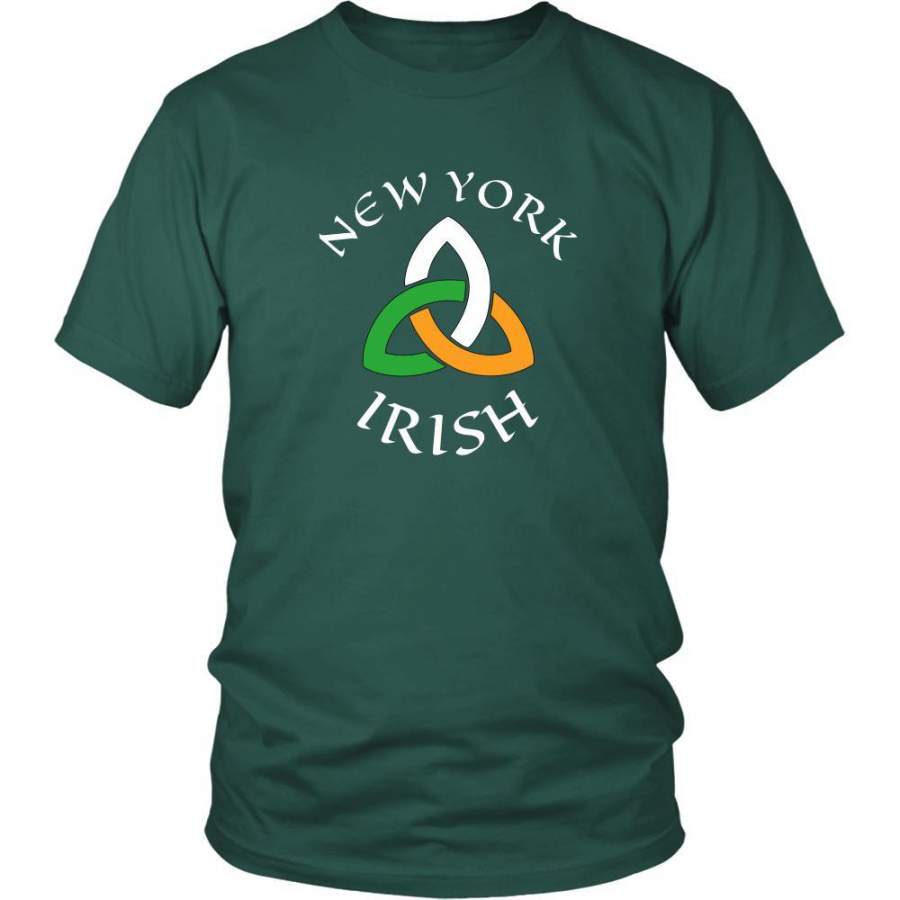 Happy Saint Patrick’s Day – ” New York Parade Irish ” – custom made festive t-shirts.