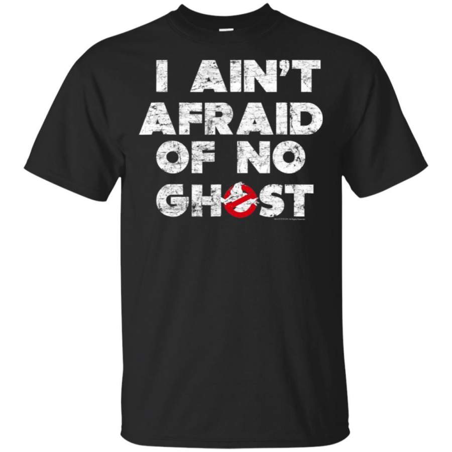 Ghostbusters I Ain’t Afraid Distressed T-shirt