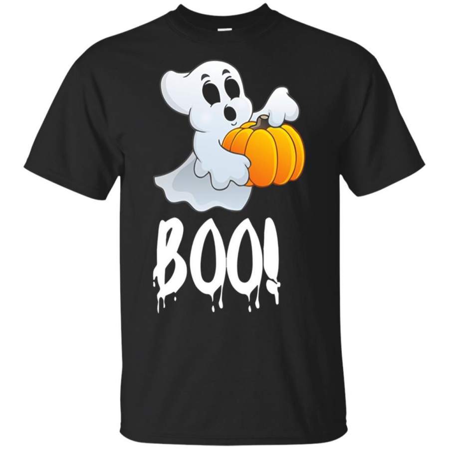 Boo pumpkin Halloween Ghost T-Shirt- Boo Ghost T-Shirt