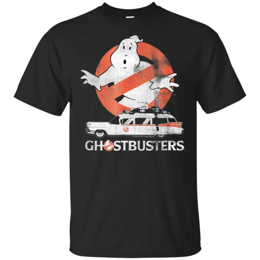 Ghostbusters No Ghost with Ecto Vector T-shirt