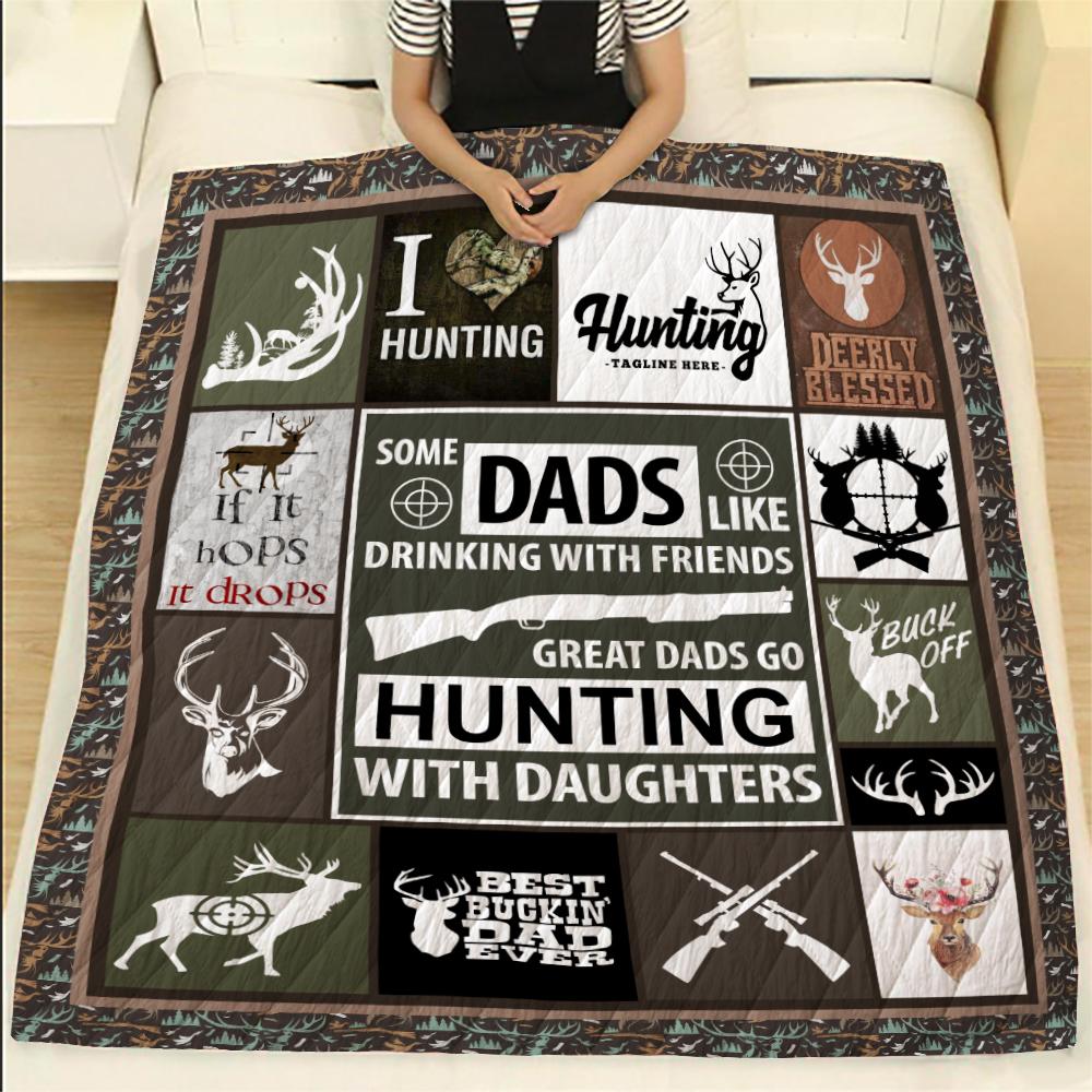 Hunting Fleece Blanket | Adult 60×80 inch | Youth 45×60 inch | Colorful | BK3648