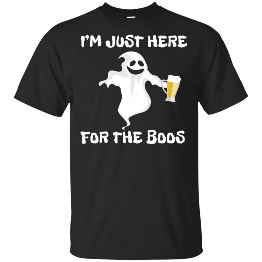 I’m Just Here For The Boos Shirt – Halloween Ghost T-Shirt