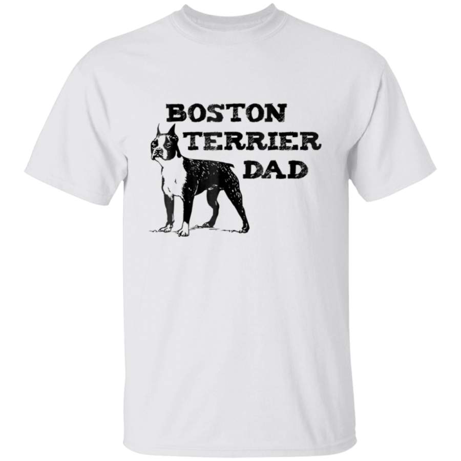 Boston Terrier Dad TShirt