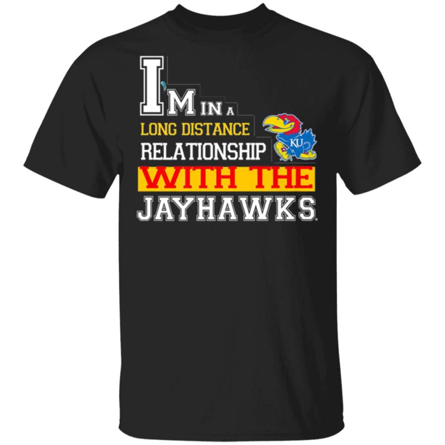 Kansas Jayhawks Long Distance Relationship TShirt Apparel