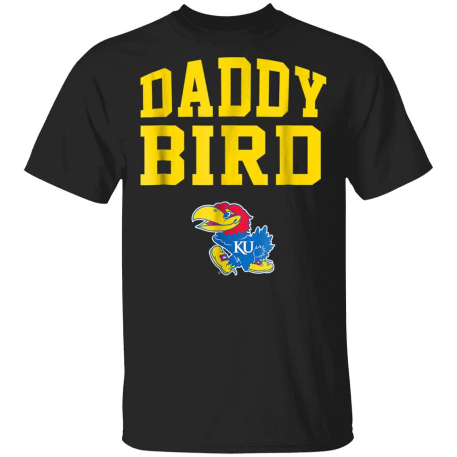 Kansas Jayhawks Daddy Animal Mascot TShirt Apparel