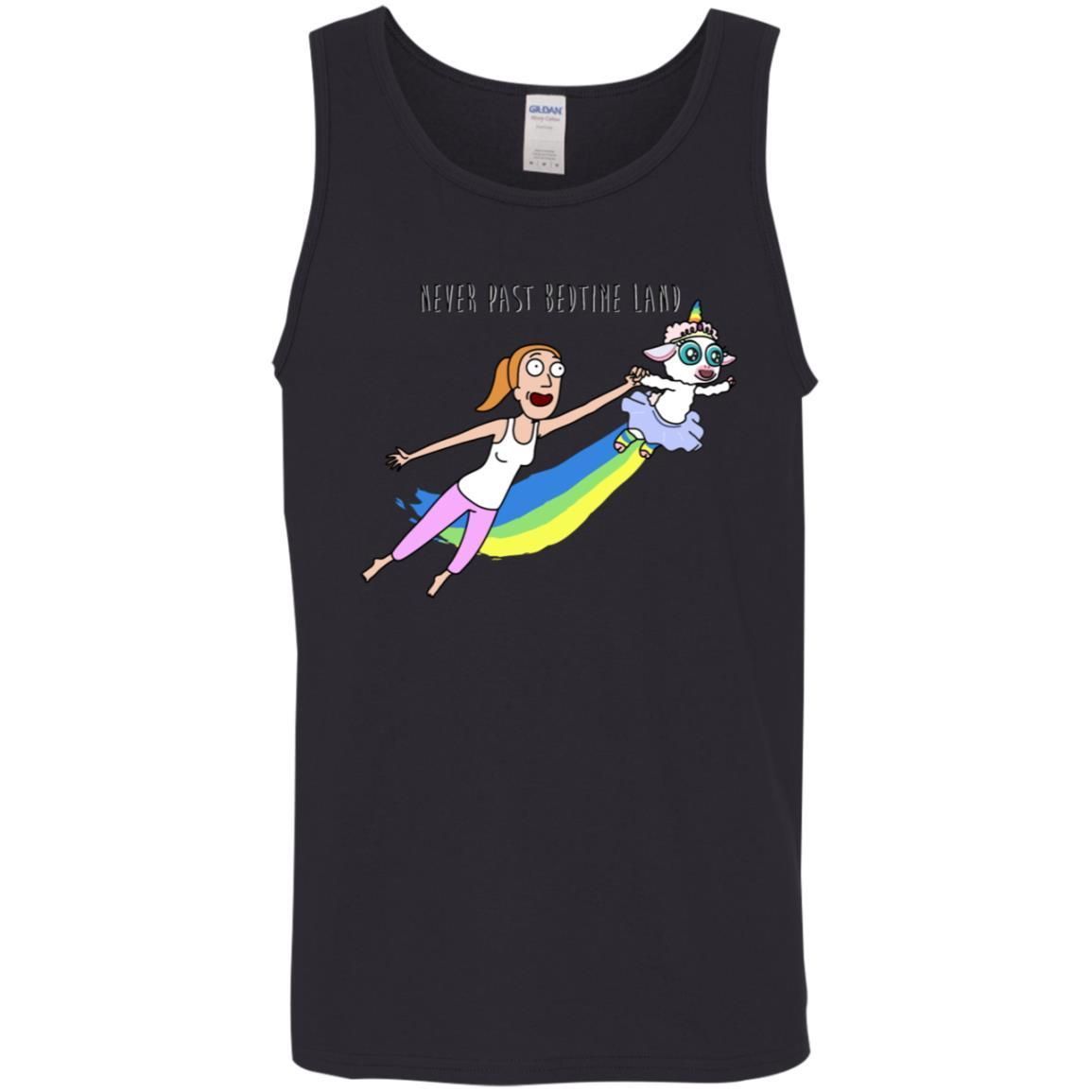 Rick And Morty Summer Never Past Bedtime Land Men Tank Top