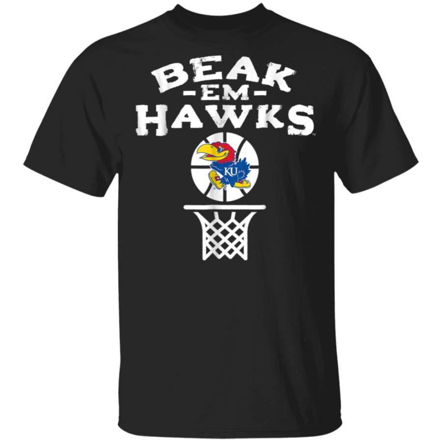 Kansas Jayhawks Basketball Logo TShirt Apparel