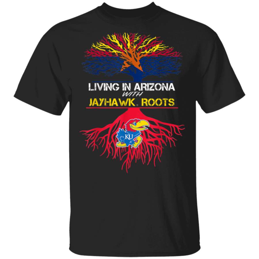 Kansas Jayhawks Living Roots Arizona TShirt Apparel