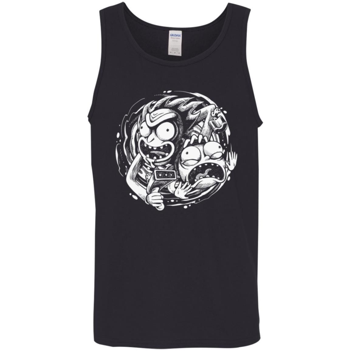 Rick And Morty Time Warp Travels Men Tank Top