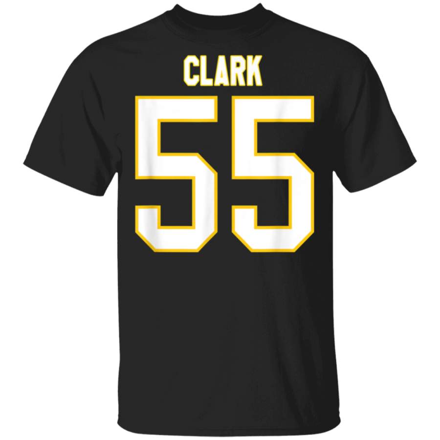 Clark 55 Tshirt Kansas City Football TShirt