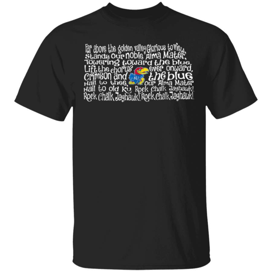 Kansas Jayhawks Fight Song TShirt Apparel