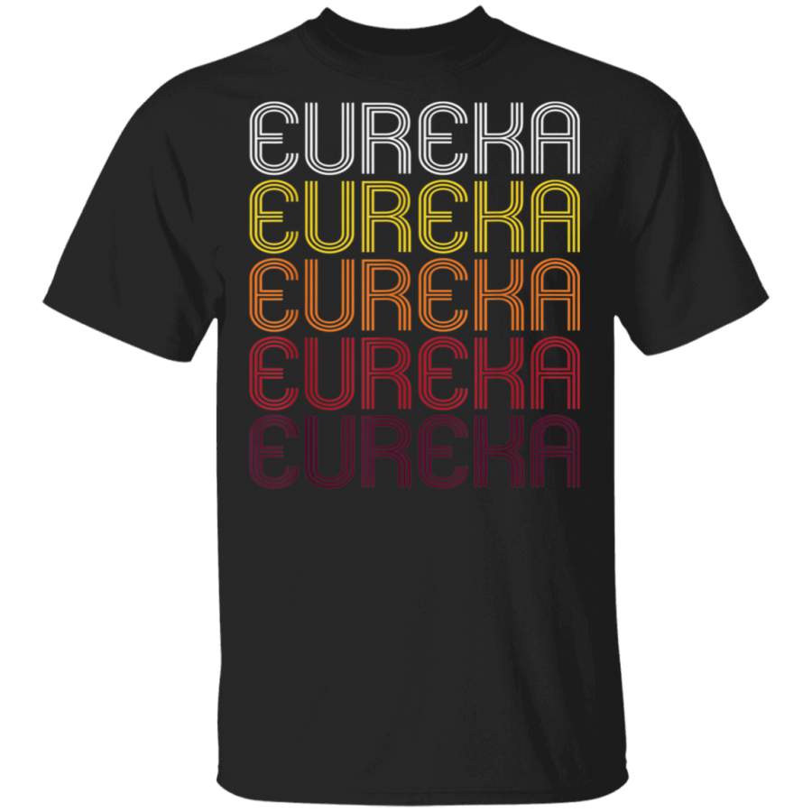 Eureka KS Vintage Style Kansas Tshirt