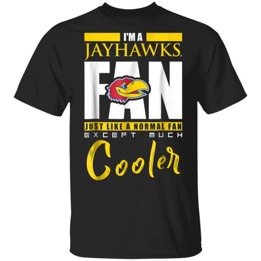 Kansas Jayhawks Cooler Fan TShirt Apparel