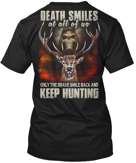 Keep Hunting Deer Unisex T Shirt | Full Size | Adult | Black | H1399