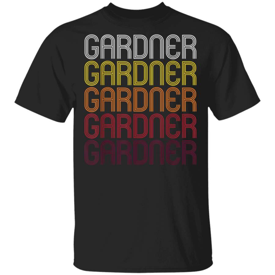 Gardner KS Vintage Style Kansas Tshirt