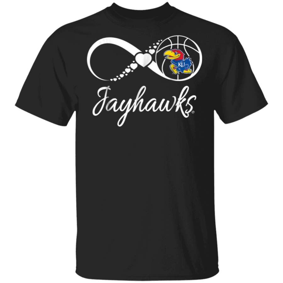 Kansas Jayhawks Infinite Love TShirt Apparel