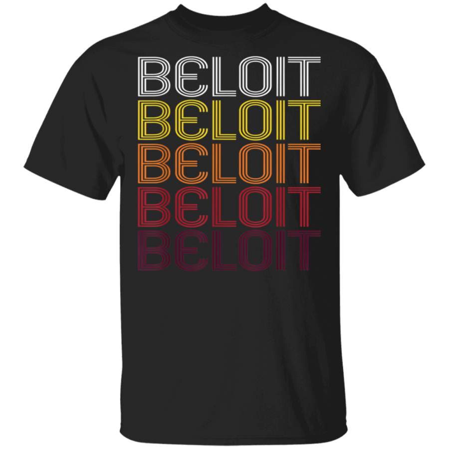 Beloit KS Vintage Style Kansas Tshirt