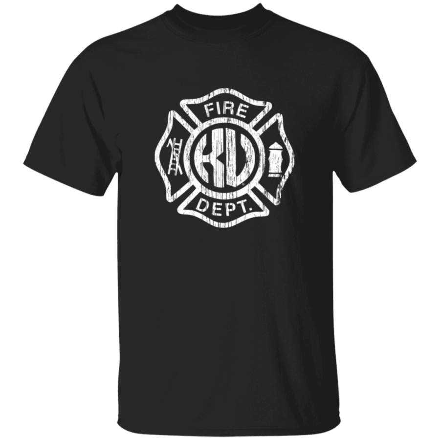 Kansas Jayhawks Firefighter Firefighters Love TShirt