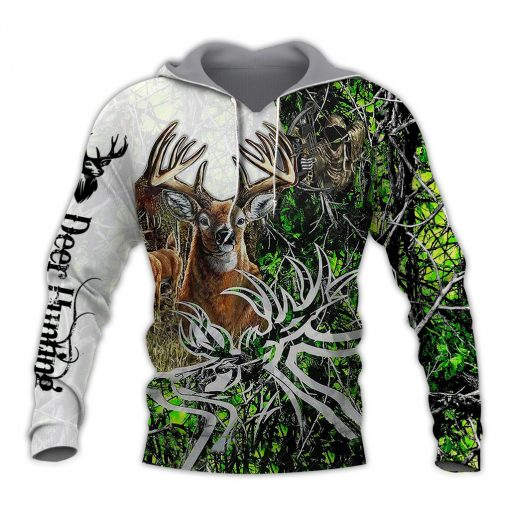 Deer Hunting 3D All Over Print | Hoodie | Unisex | Full Size | Adult | Colorful | HT7025