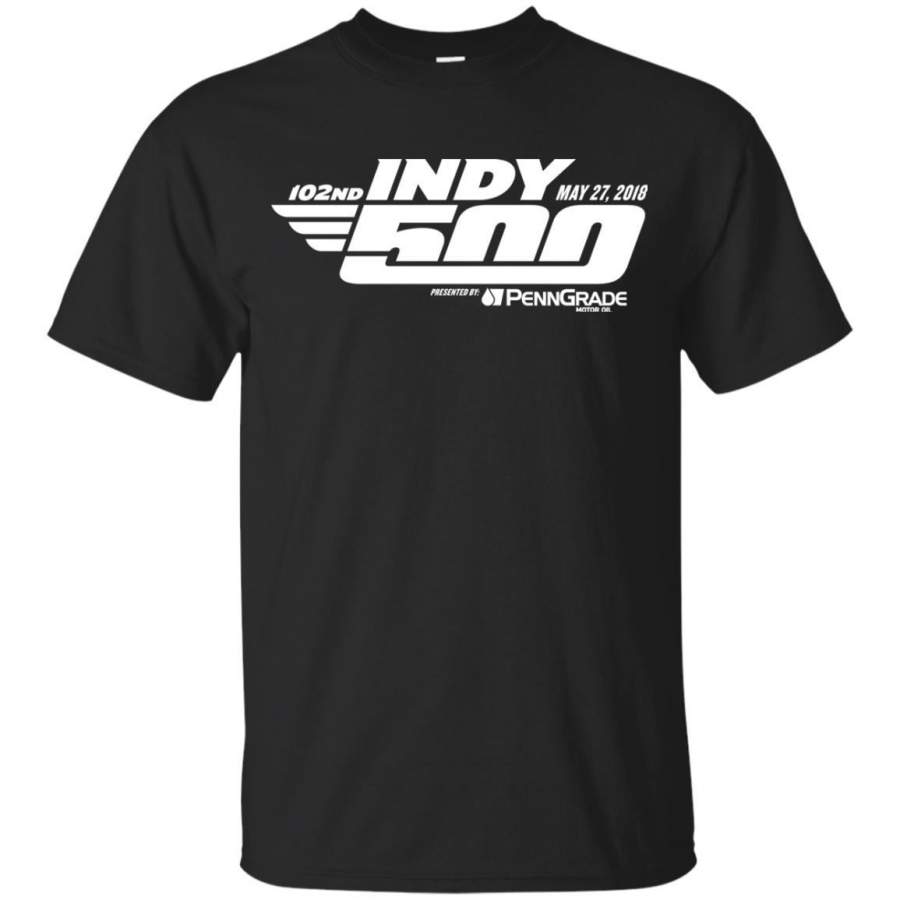 102nd Indy 500 Shirt – Indianapolis 2018 Youth Cotton T-Shirt