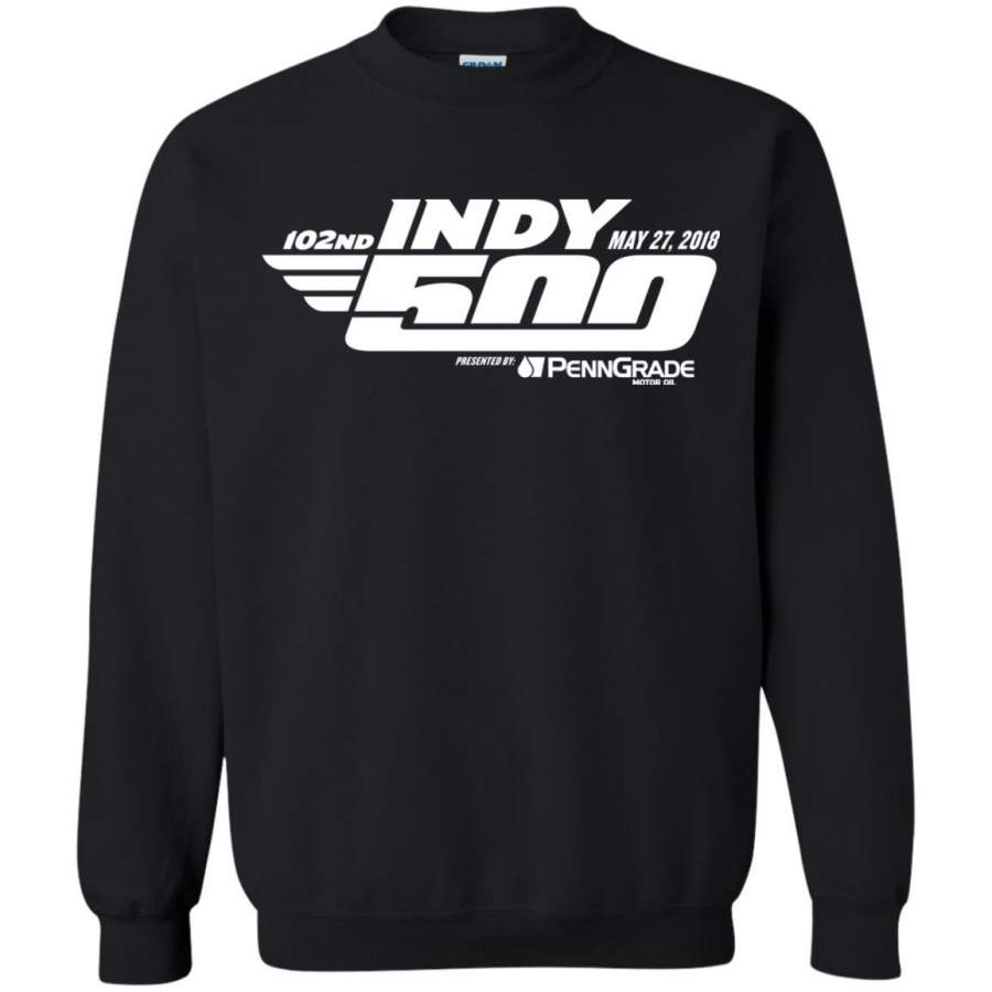 102nd Indy 500 Shirt – Indianapolis 2018 Crewneck Pullover Sweatshirt