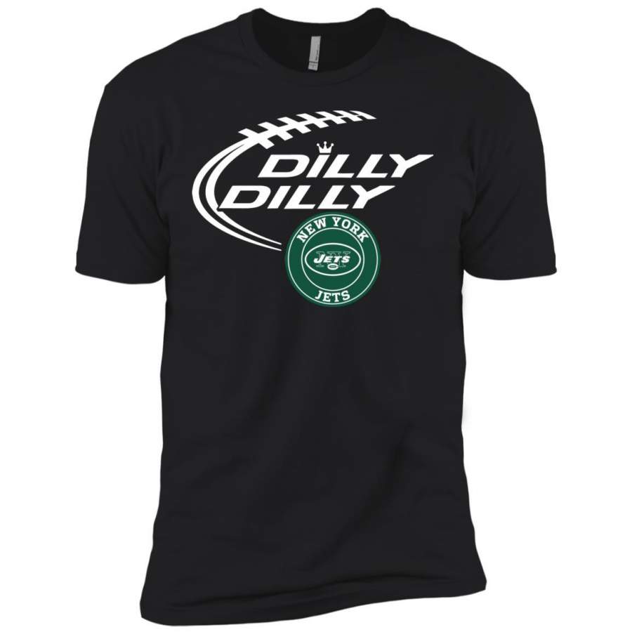 Dilly Dilly New York Jets Mens Short Sleeve T-Shirt