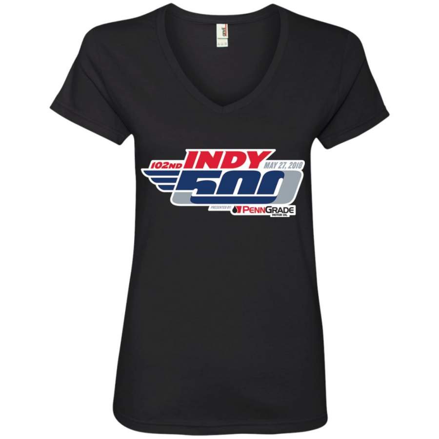 102nd Indianapolis 500 – Indy 500 Womens V-Neck T-Shirt