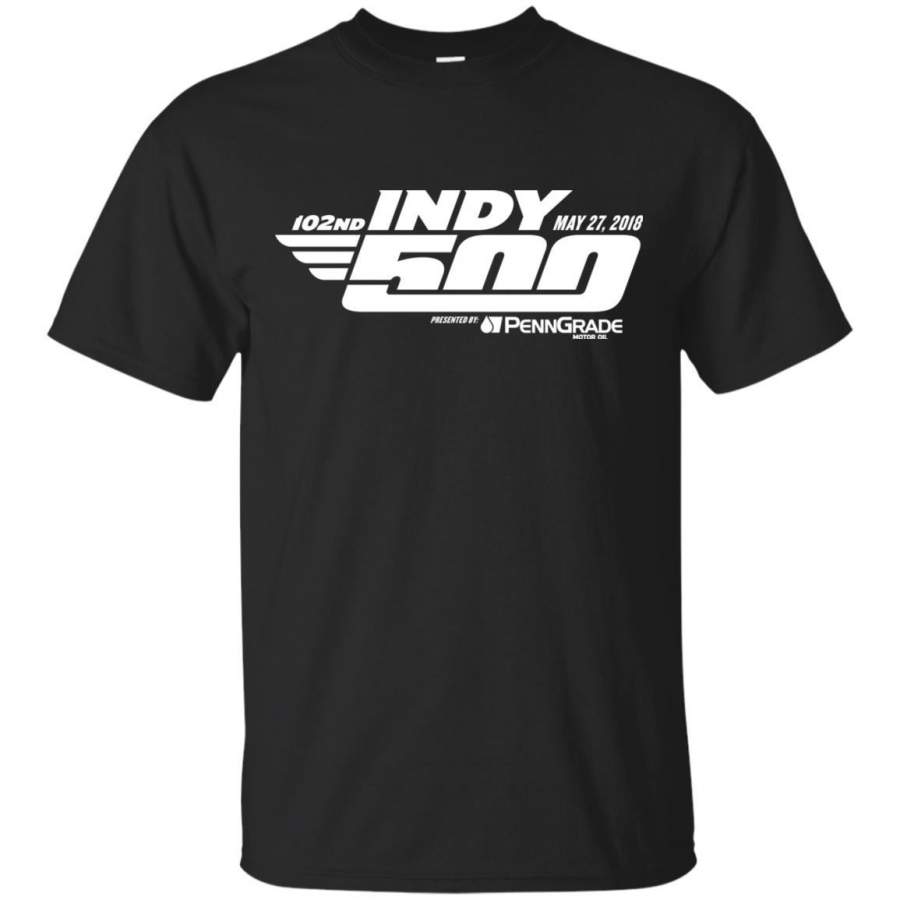 102nd Indy 500 Shirt – Indianapolis 2018 Mens Cotton T-Shirt