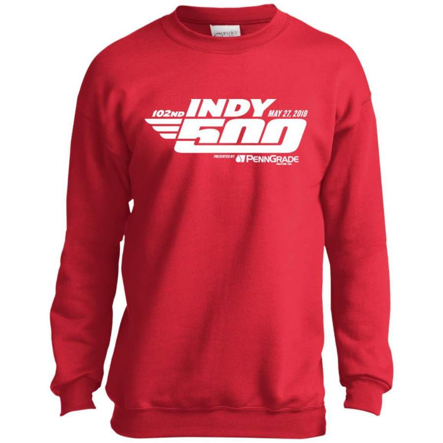 Indy 500 Shirt – Indianapolis 2018 Youth Crewneck Sweatshirt