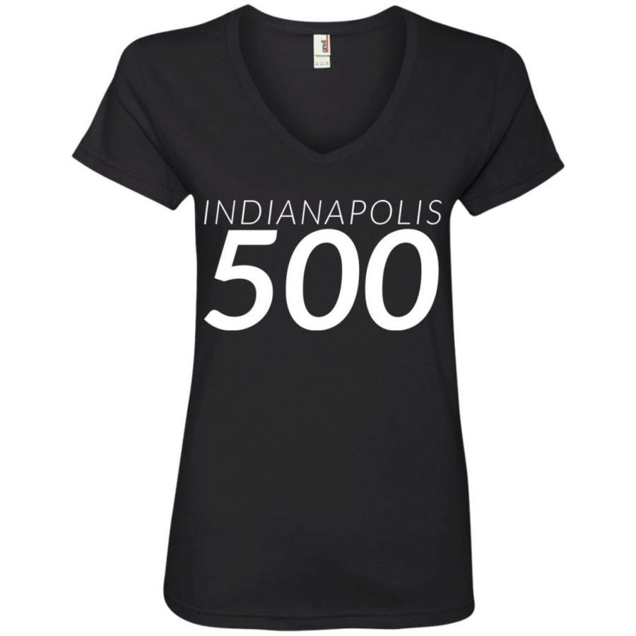 Indianapolis Shirt – Indy 500 Womens V-Neck T-Shirt