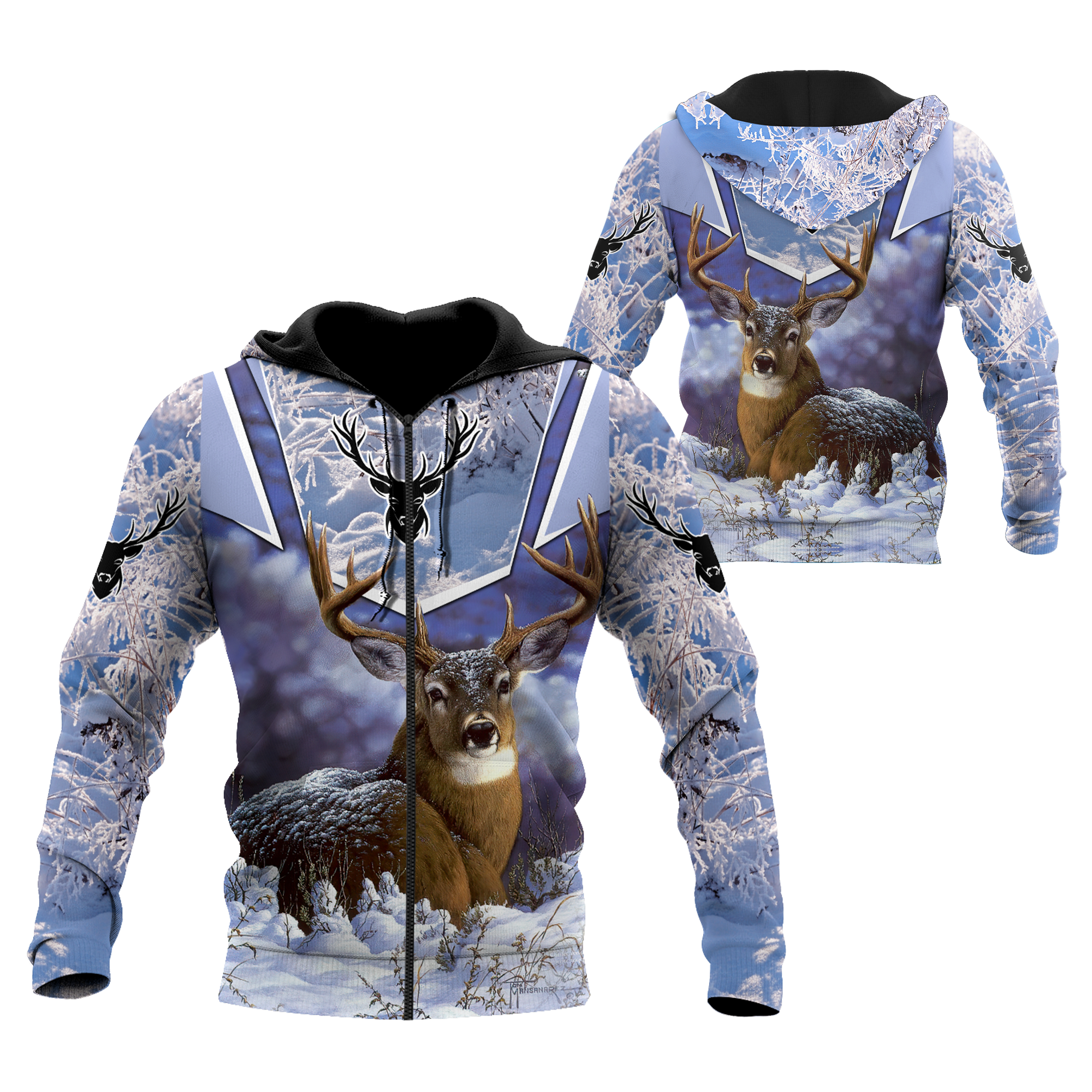 Love Deer Hunting 3D All Over Print | Hoodie | Unisex | Full Size | Adult | Colorful | HT5908