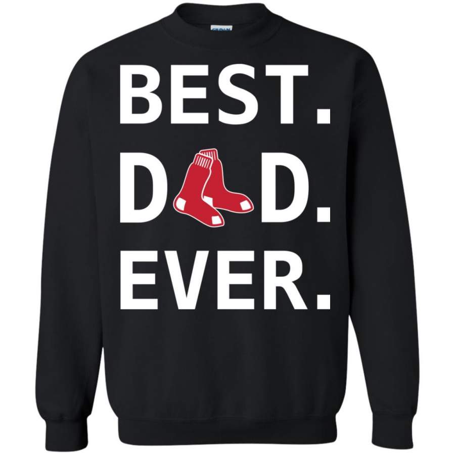 Best Boston Red Sox Dad Ever Baseball Fathers Day Shirt