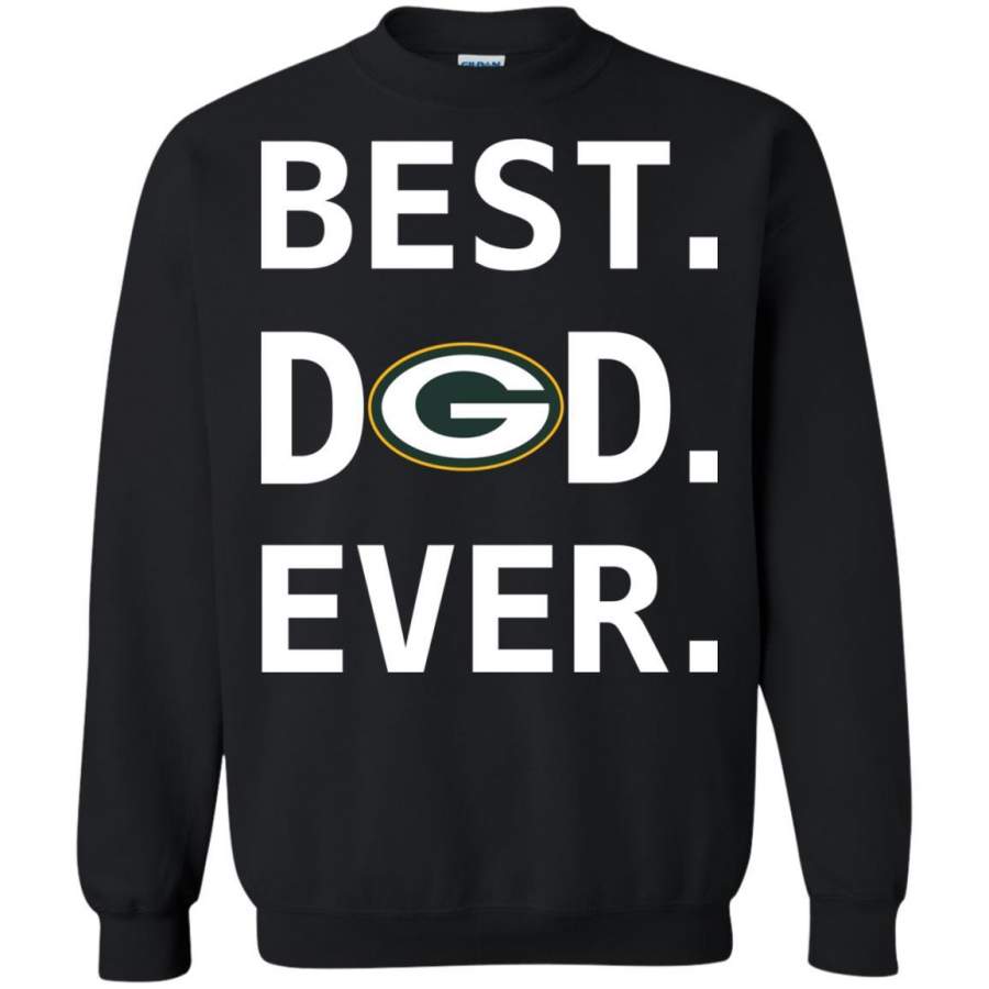 Green Bay Packers Dad Best Dad Ever Fathers Day Shirt