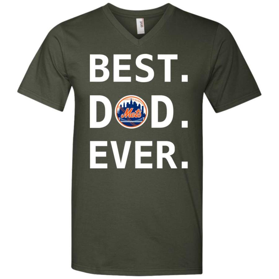 Best New York Mets Dad Ever Baseball Fathers Day Shirt