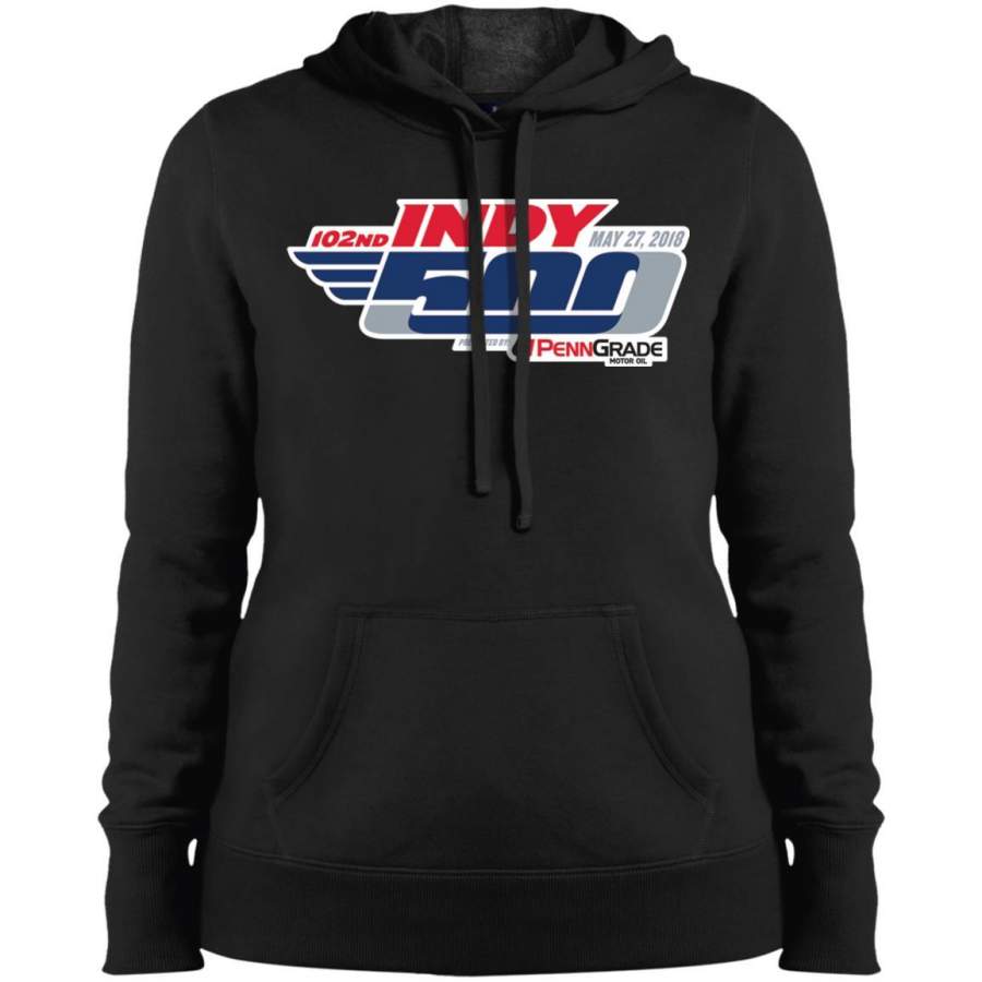 102nd Indianapolis 500 – Indy 500 Ladies Pullover Hooded Sweatshirt