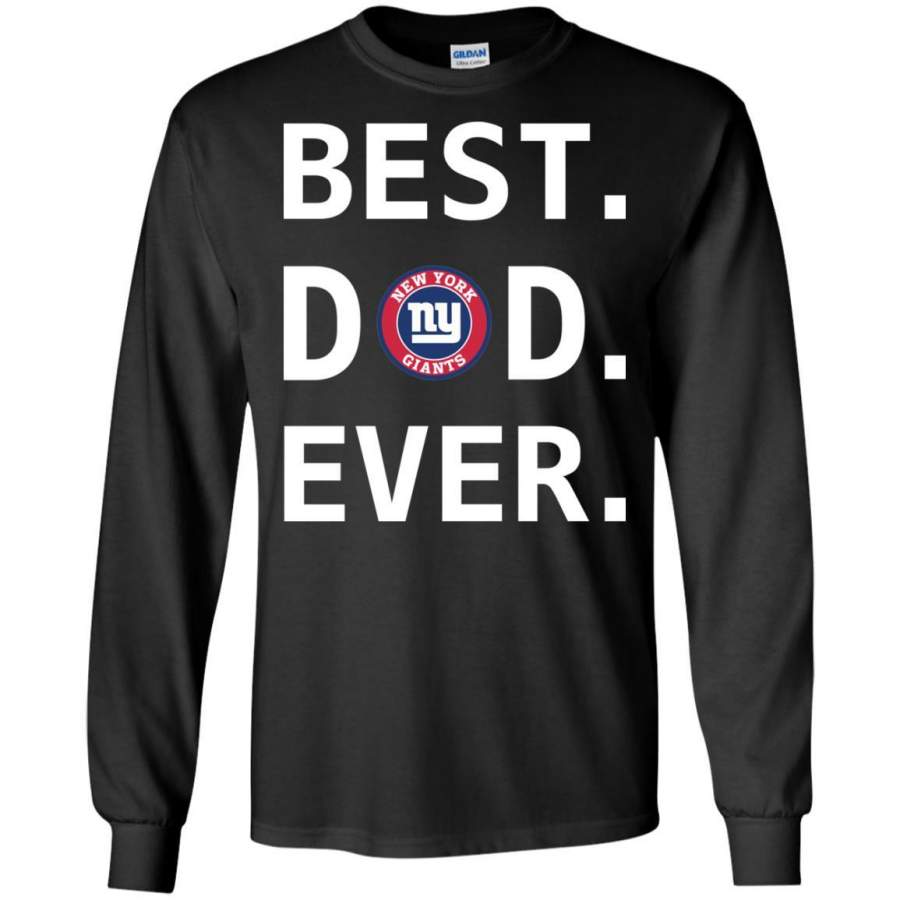 Best New York Giants Dad Ever Fathers Day Shirt