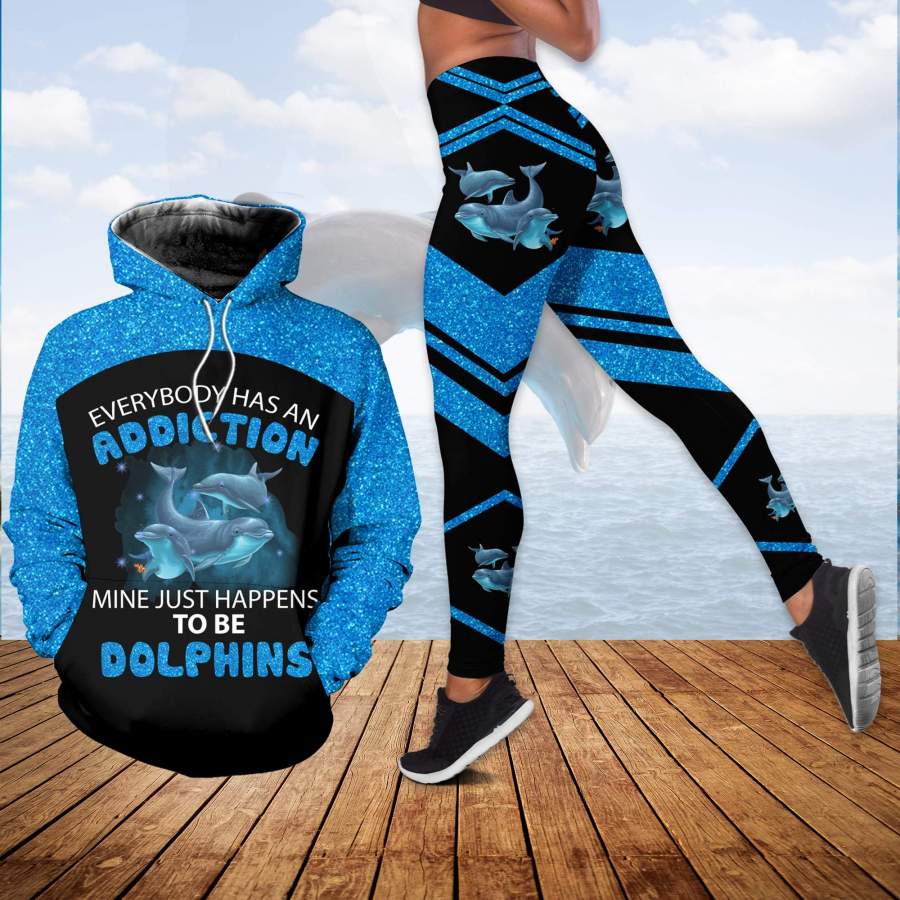 Dolphins Combo Hoodie & Legging 05