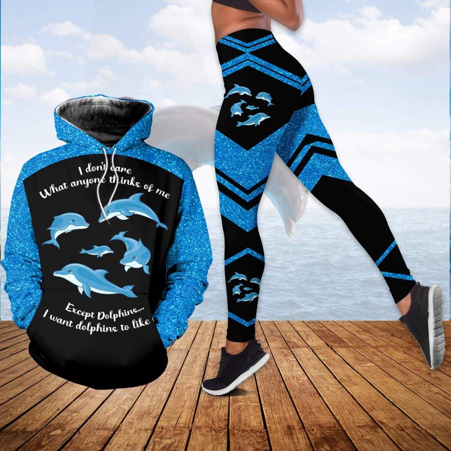 Dolphins Combo Hoodie & Legging 09