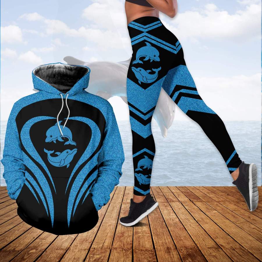 Dolphins Combo Hoodie & Legging 03